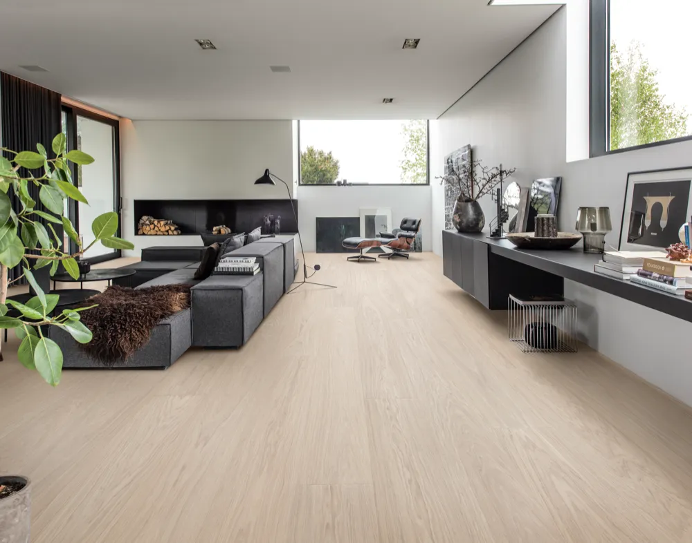 Powder White Oak Select Grade Brushed Finish